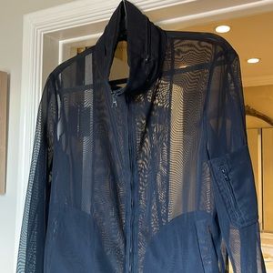 Jill Sander sheer jacket
